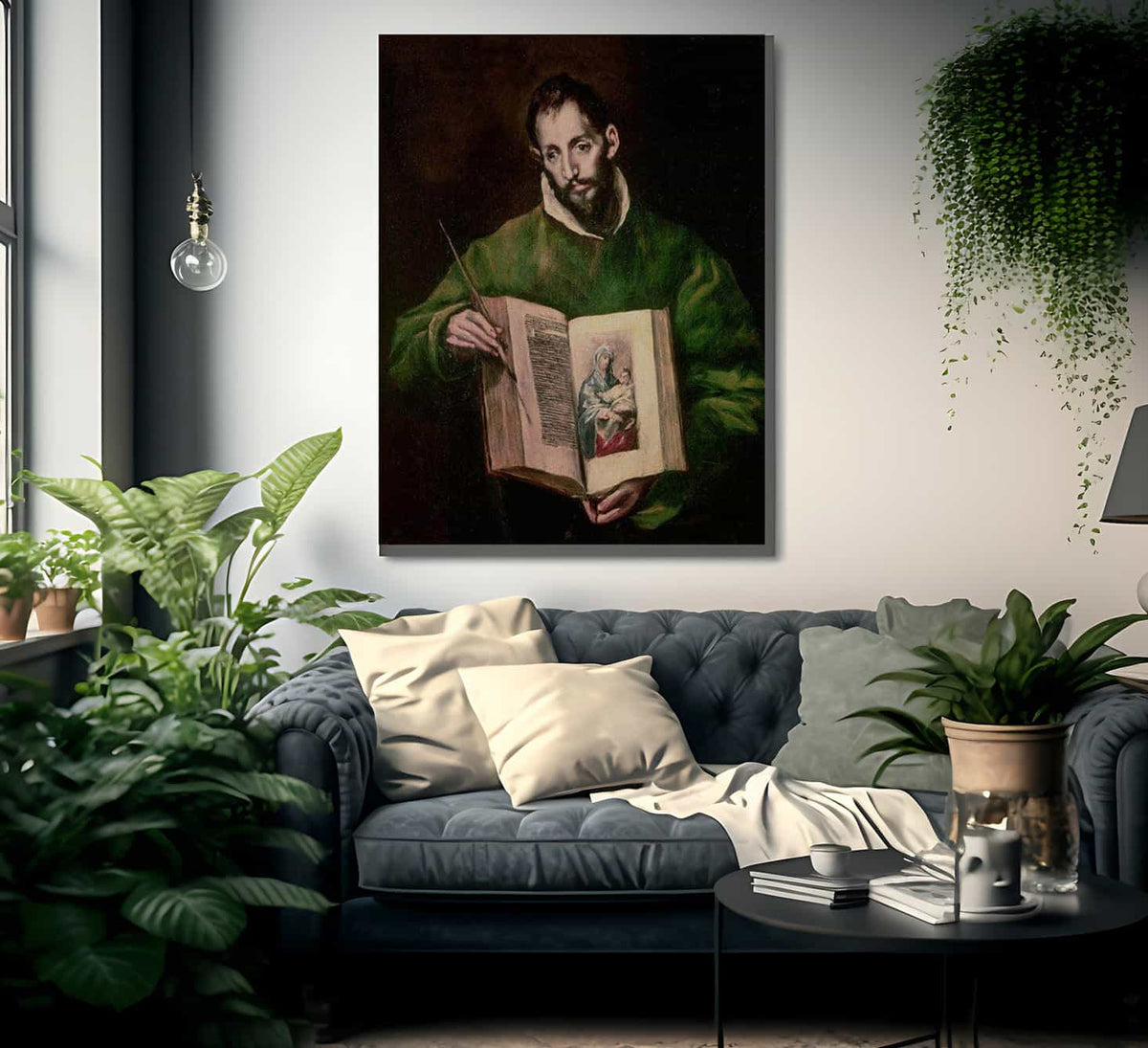 St. Luke By El Greco Fine Art Print