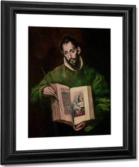 St. Luke By El Greco Fine Art Print