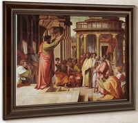 St Paul Preaching To The Athenians Fine Art Print