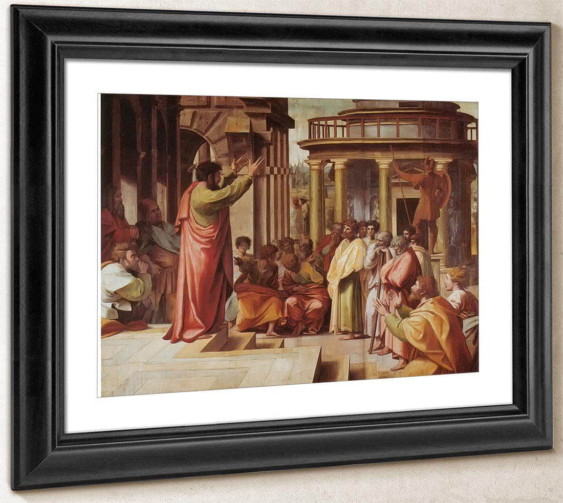 St Paul Preaching To The Athenians Fine Art Print