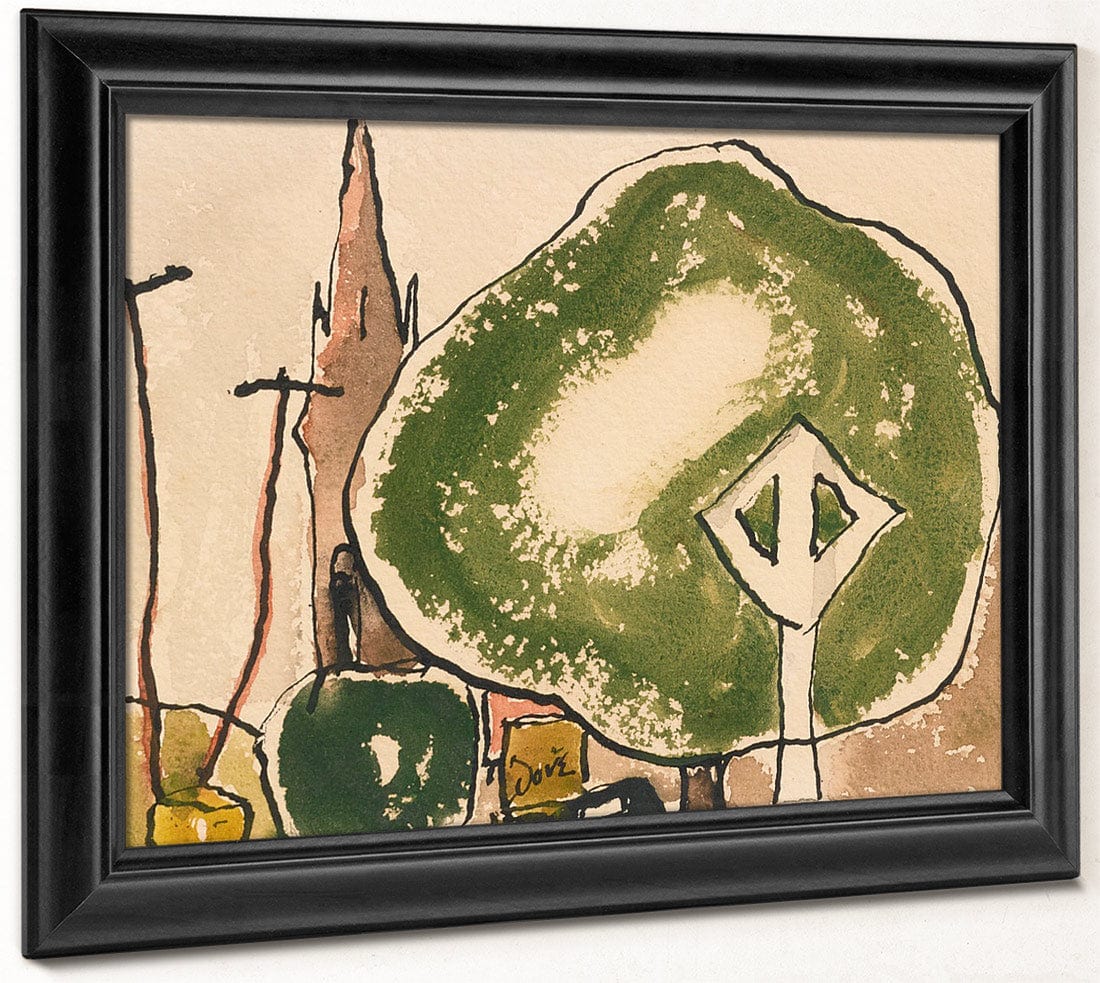 St. Peter's By Arthur Dove Fine Art Print