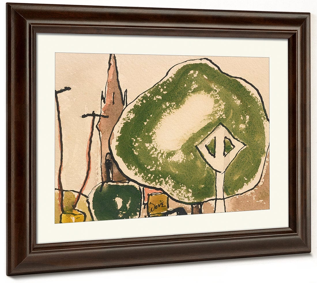 St. Peter's By Arthur Dove Fine Art Print