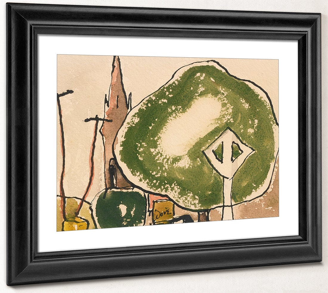 St. Peter's By Arthur Dove Fine Art Print