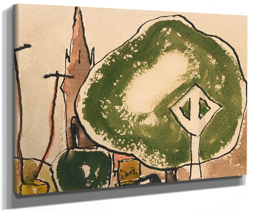 St. Peter's By Arthur Dove Fine Art Print