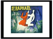 St. Raphael  Vintage Poster Fine Art Print