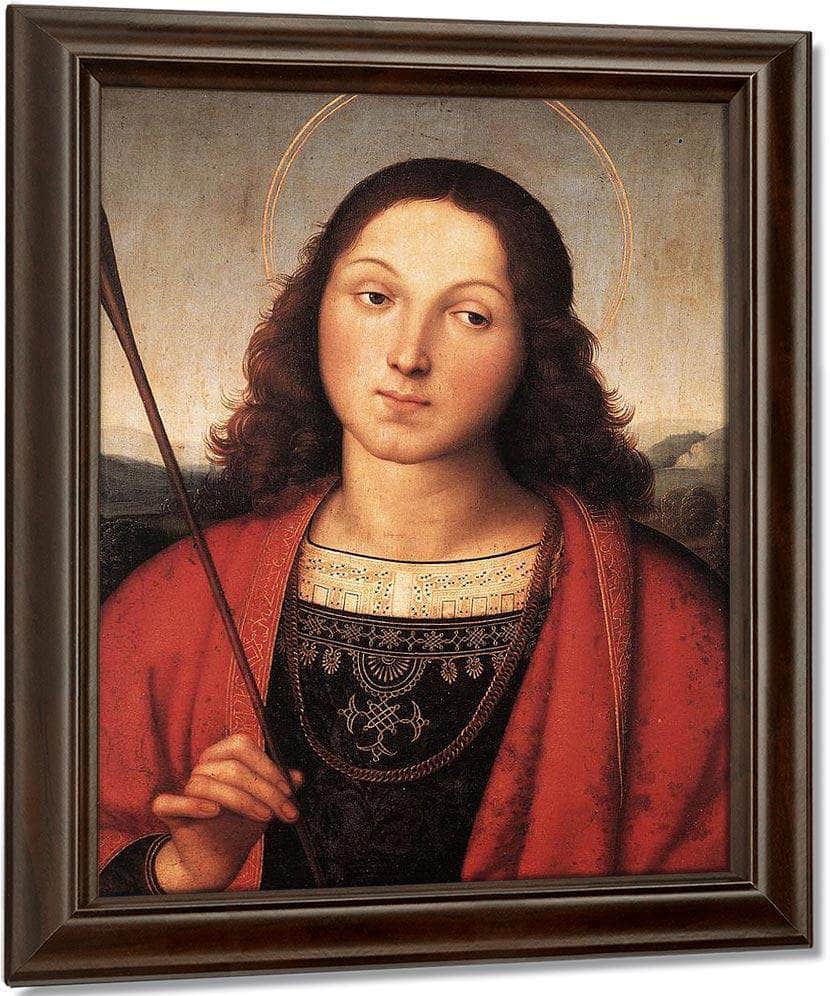 St Sebastian 1501 By Raphael Sanzio Fine Art Print