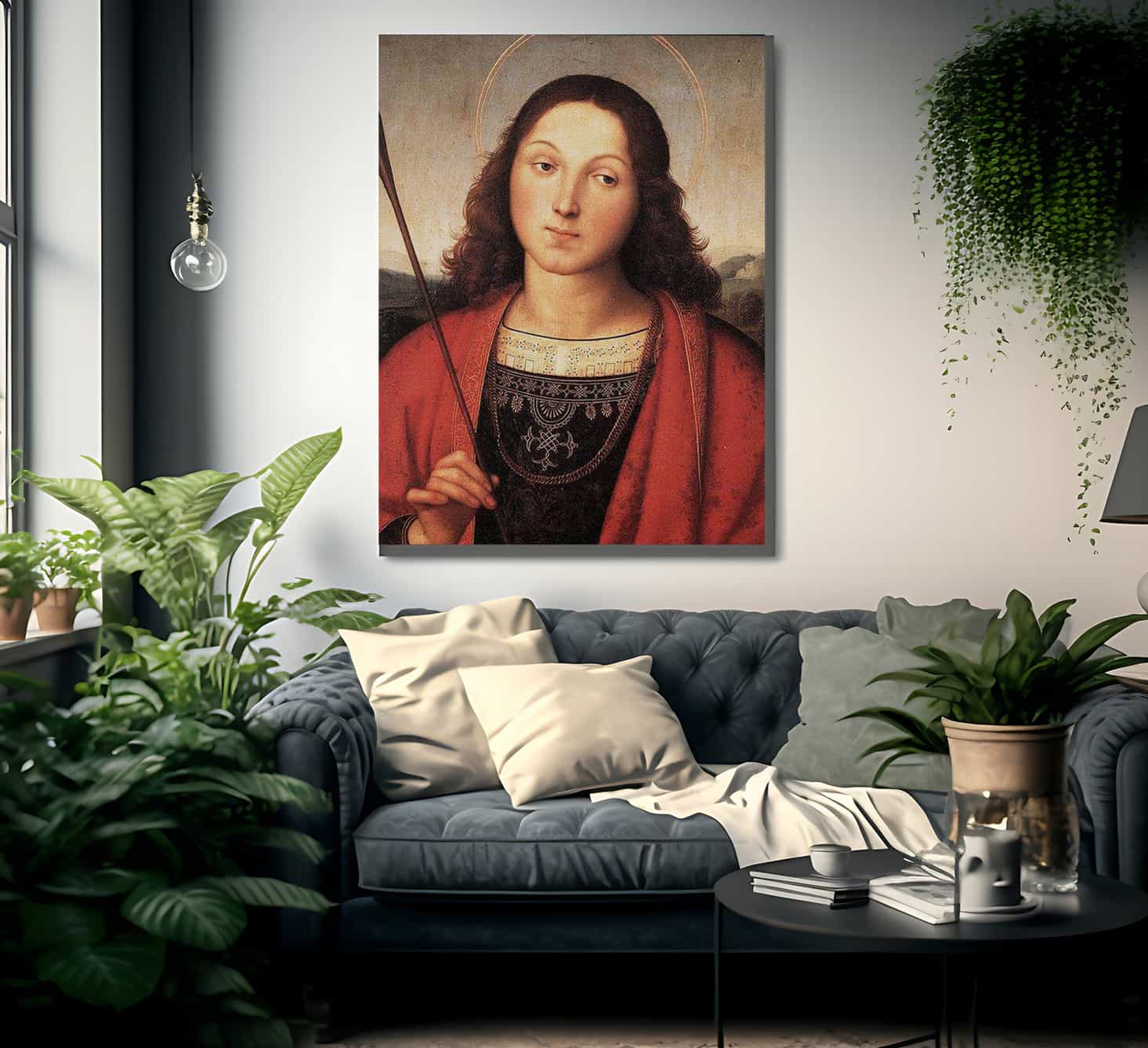 St Sebastian 1501 By Raphael Sanzio Fine Art Print