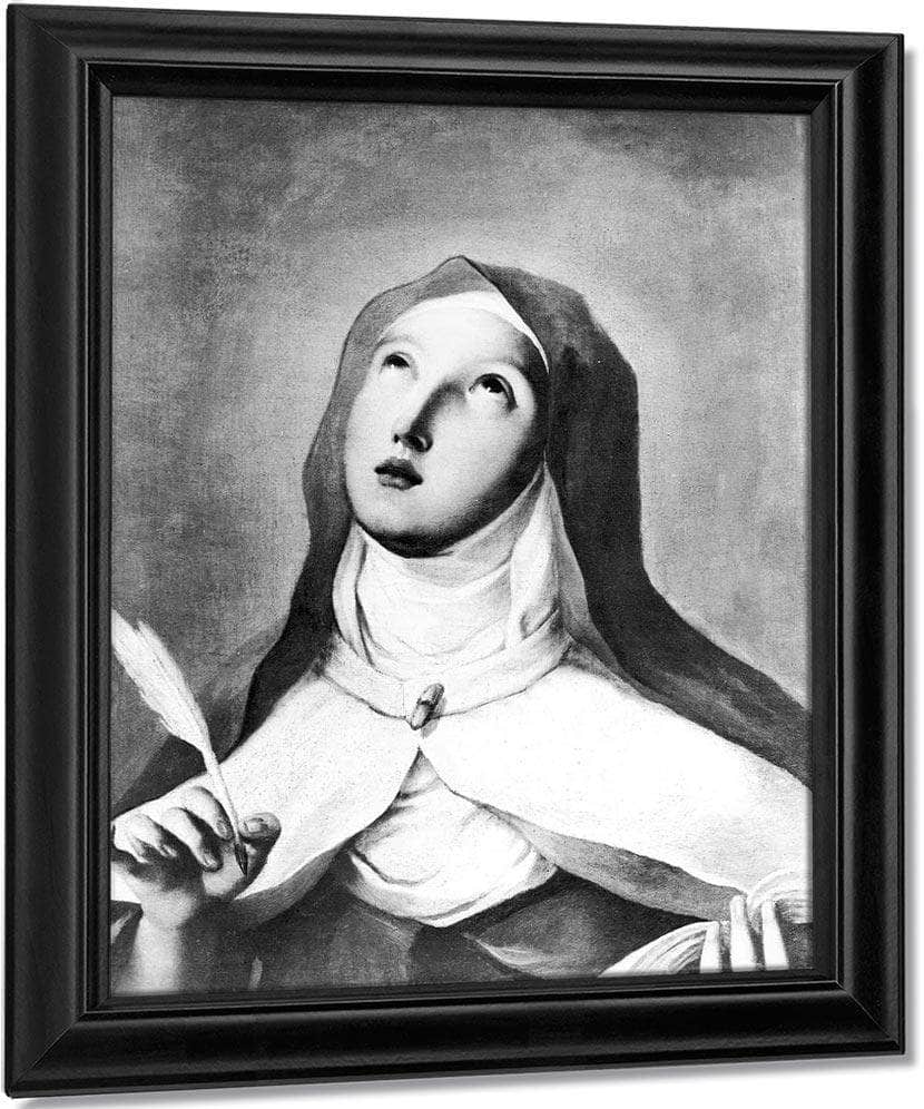 St. Theresa Of Avila (1515 82) By Francisco De Goya Fine Art Print