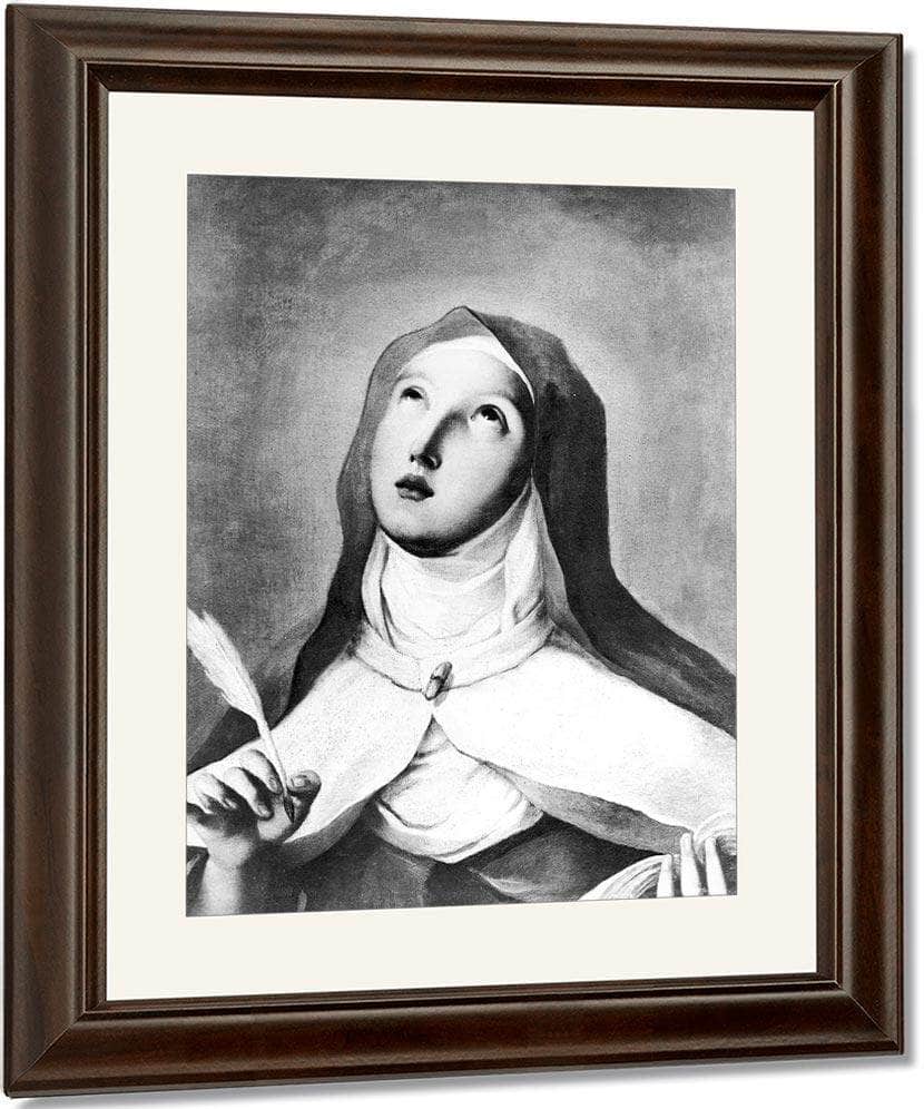 St. Theresa Of Avila (1515 82) By Francisco De Goya Fine Art Print