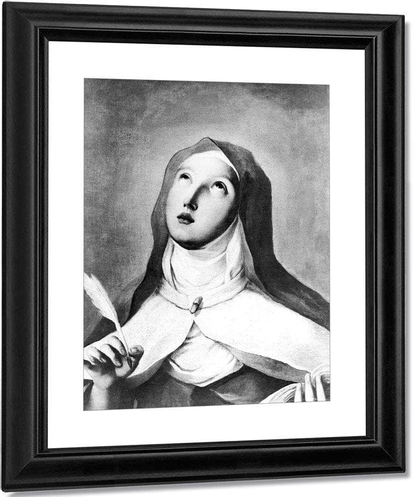St. Theresa Of Avila (1515 82) By Francisco De Goya Fine Art Print