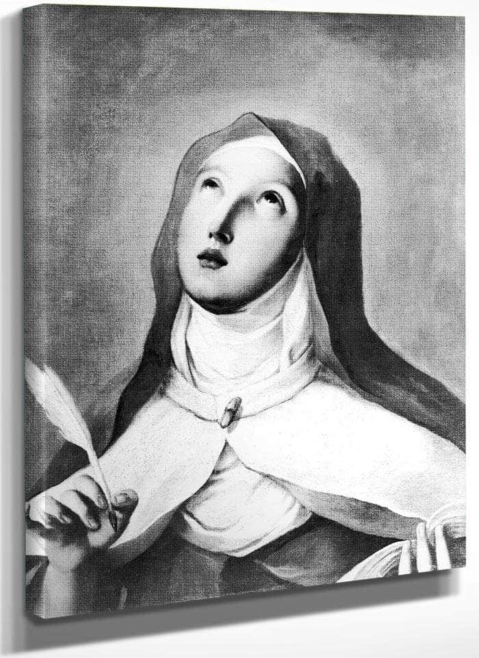 St. Theresa Of Avila (1515 82) By Francisco De Goya Fine Art Print