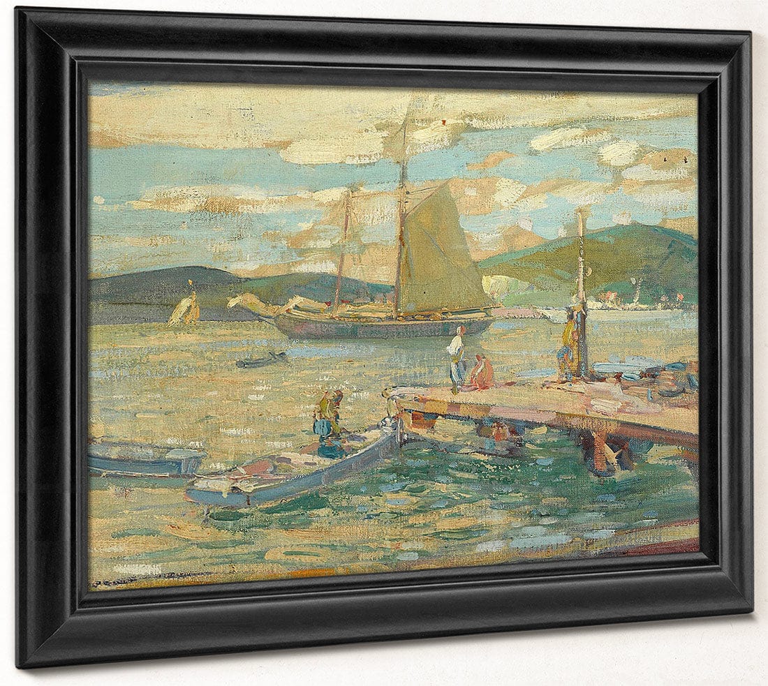 St. Thomas, Virgin Islands By Richard Edward Miller Fine Art Print