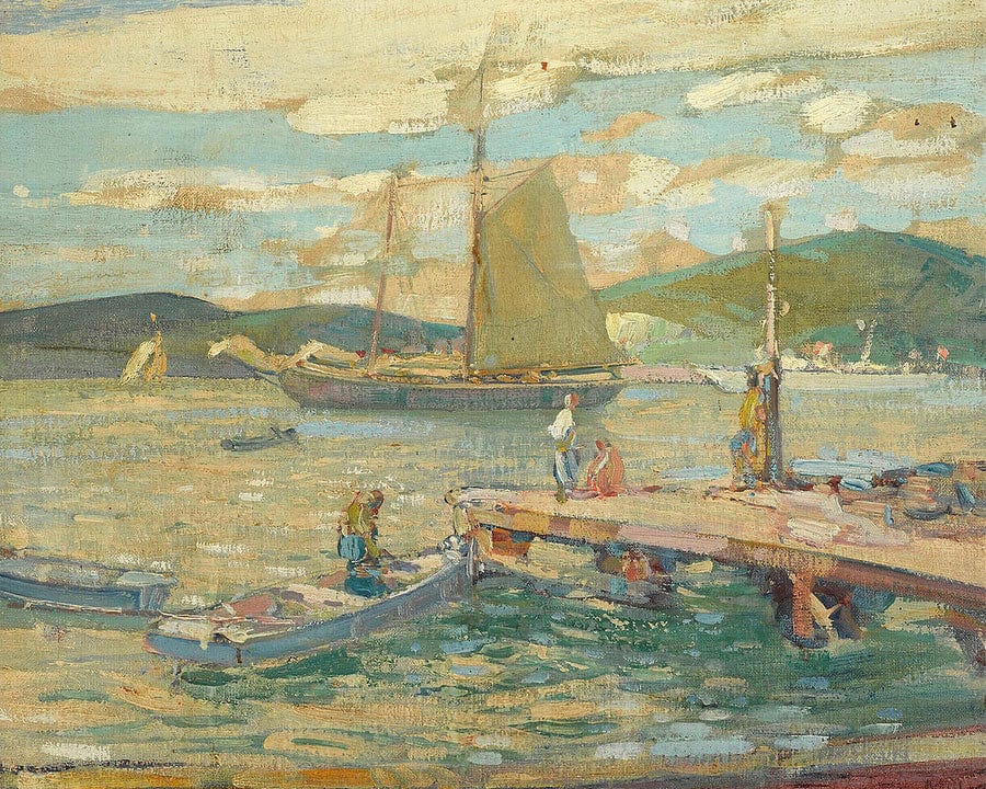 St. Thomas, Virgin Islands By Richard Edward Miller Fine Art Print