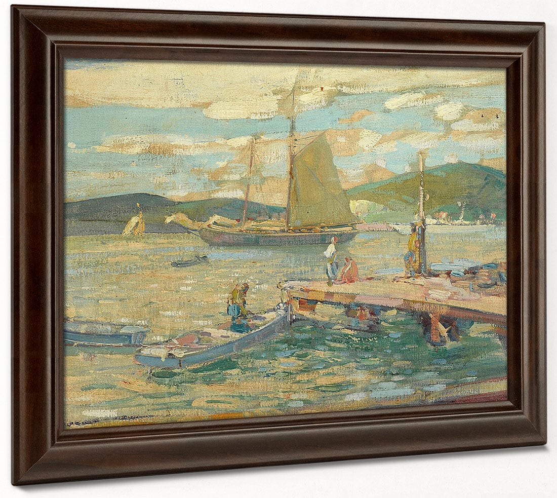 St. Thomas, Virgin Islands By Richard Edward Miller Fine Art Print