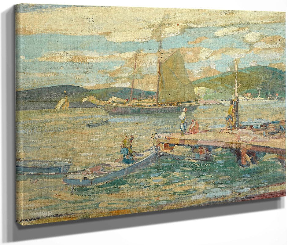 St. Thomas, Virgin Islands By Richard Edward Miller Fine Art Print
