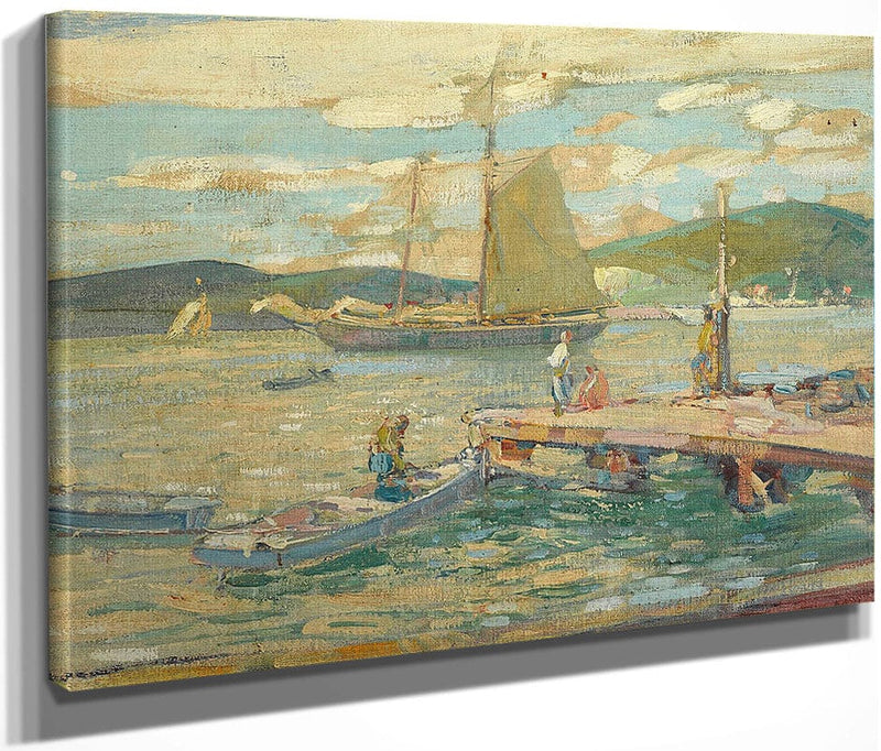 St. Thomas, Virgin Islands By Richard Edward Miller Fine Art Print