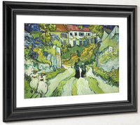 Stairway At Auvers 2 By Vincent Van Gogh Fine Art Print