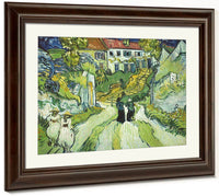 Stairway At Auvers By Vincent Van Gogh Fine Art Print