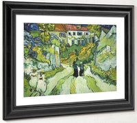 Stairway At Auvers By Vincent Van Gogh Fine Art Print
