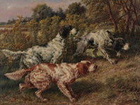 Stalking Setters By Edmund Henry Osthaus Fine Art Print
