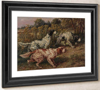 Stalking Setters By Edmund Henry Osthaus Fine Art Print
