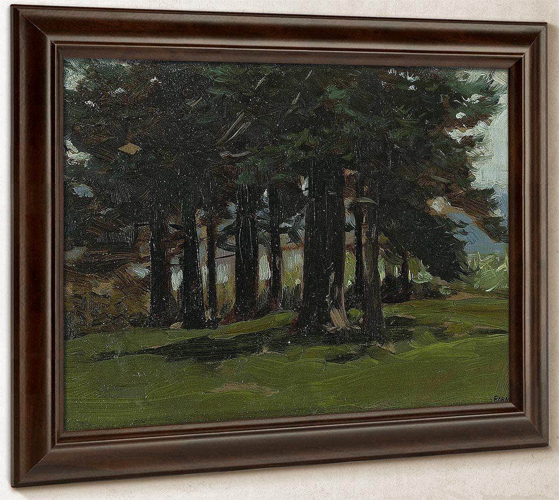 Stand Of Trees, 1904 By Henry F. Farny Fine Art Print