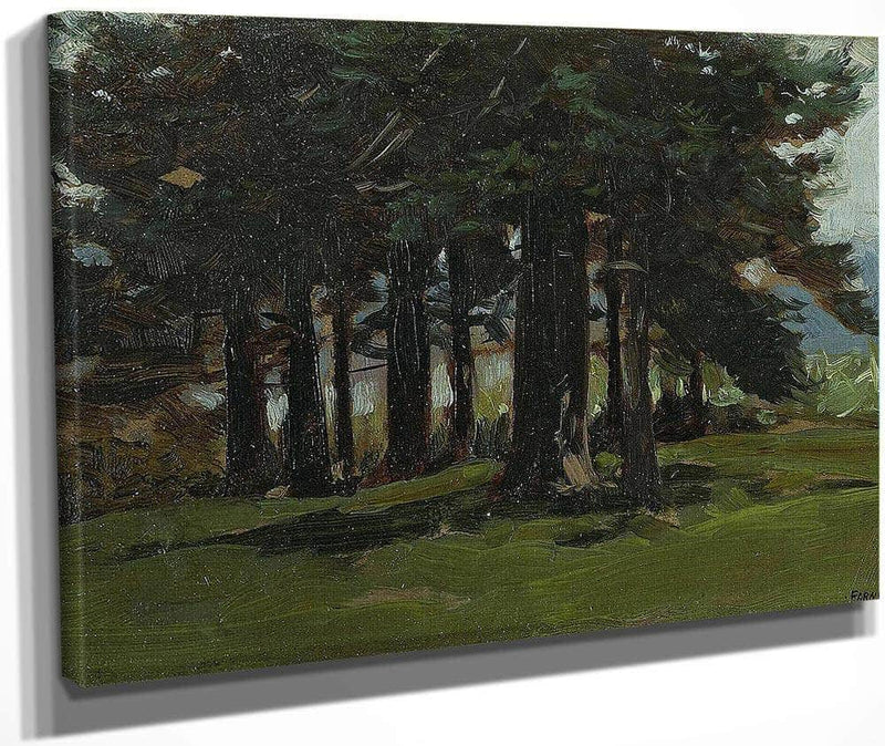 Stand Of Trees, 1904 By Henry F. Farny Fine Art Print