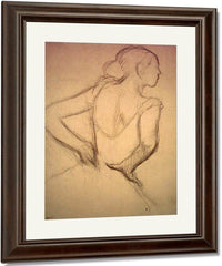 Standing Dancer By Edgar Degas Fine Art Print