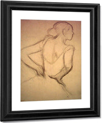Standing Dancer By Edgar Degas Fine Art Print