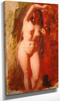 Standing Female Nude 3 By William Etty Fine Art Print
