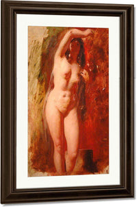 Standing Female Nude 3 By William Etty Fine Art Print
