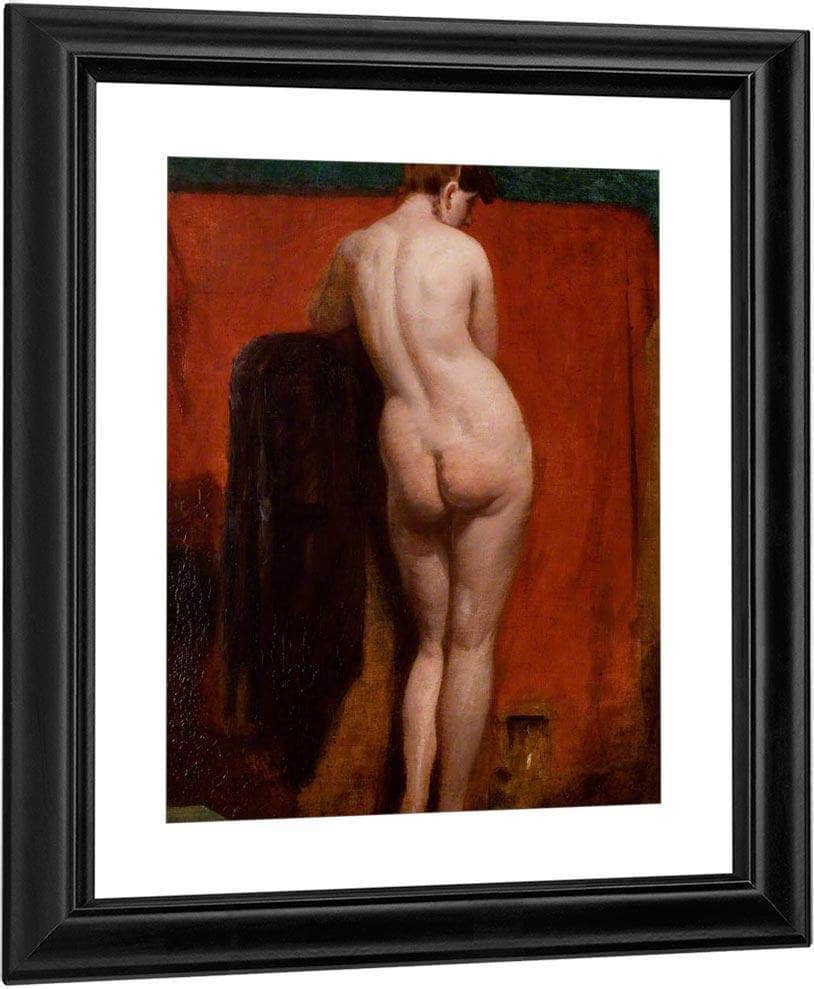 Standing Female Nude 34 By William Etty Fine Art Print