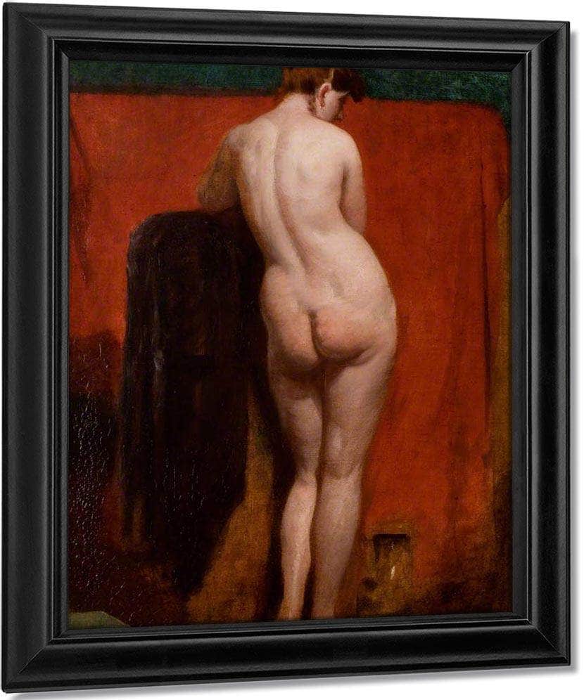 Standing Female Nude 34 By William Etty Fine Art Print