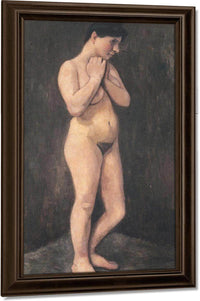 Standing Female Nude By Paula Modersohn Becker Fine Art Print