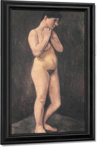 Standing Female Nude By Paula Modersohn Becker Fine Art Print