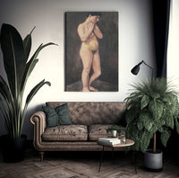 Standing Female Nude By Paula Modersohn Becker Fine Art Print