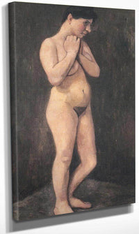Standing Female Nude By Paula Modersohn Becker Fine Art Print