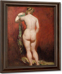 Standing Female Nude By William Etty Fine Art Print