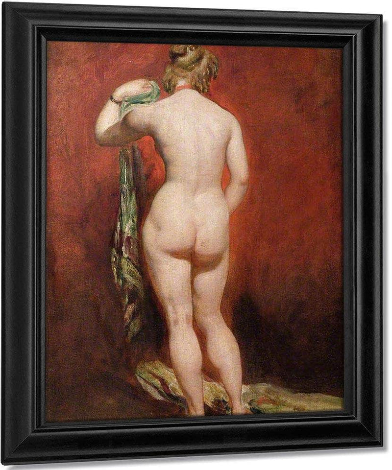 Standing Female Nude By William Etty Fine Art Print