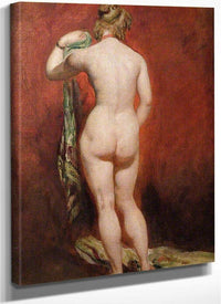 Standing Female Nude By William Etty Fine Art Print