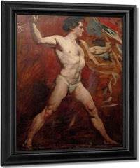 Standing Male Nude 2 By William Etty Fine Art Print