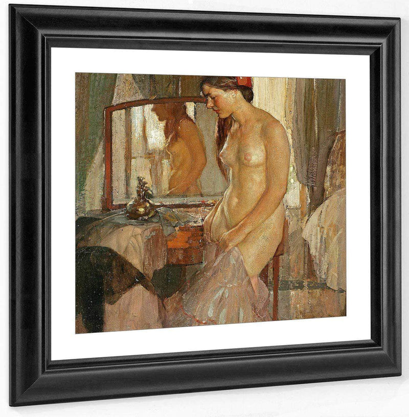 Standing Nude By Richard Edward Miller Fine Art Print