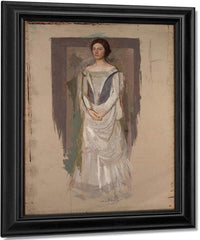 Standing Woman By Abbott Handerson Thayer Fine Art Print