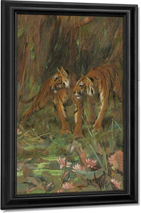 Startled By Arthur Wardle Fine Art Print