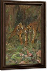 Startled By Arthur Wardle Fine Art Print