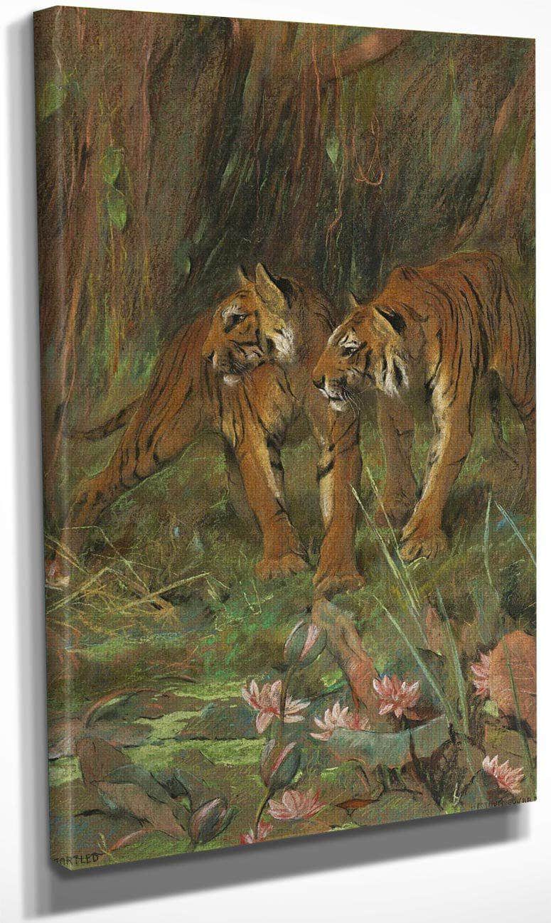 Startled By Arthur Wardle Fine Art Print