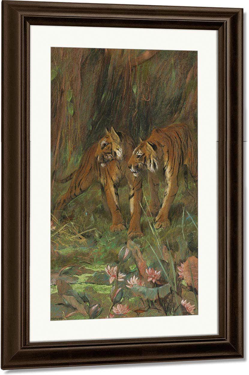 Startled By Arthur Wardle Fine Art Print