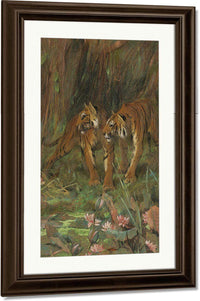 Startled By Arthur Wardle Fine Art Print