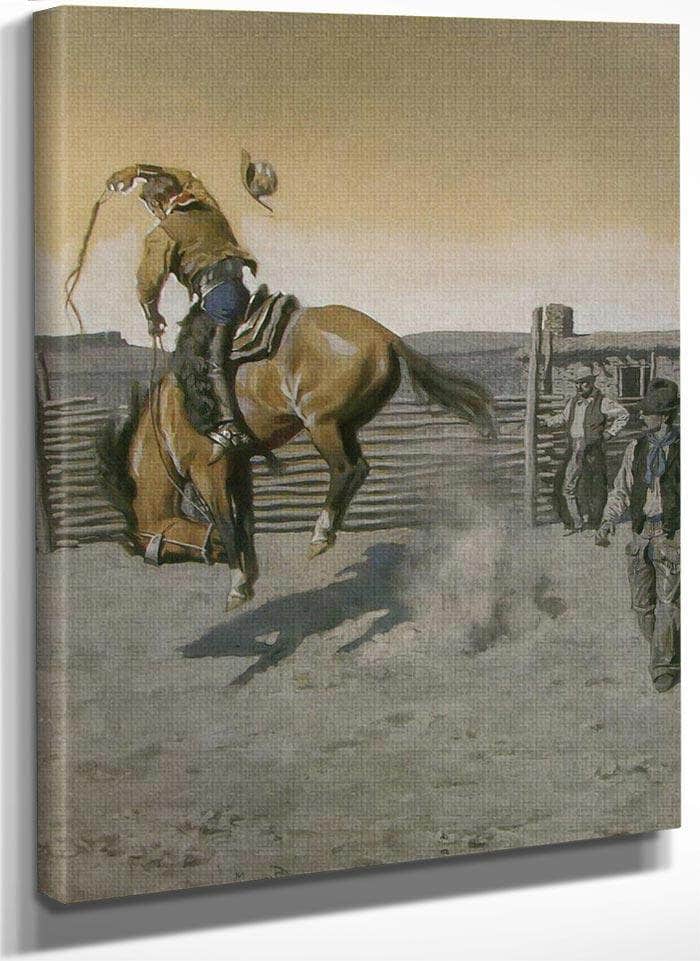 Stay With Him By Maynard Dixon Fine Art Print