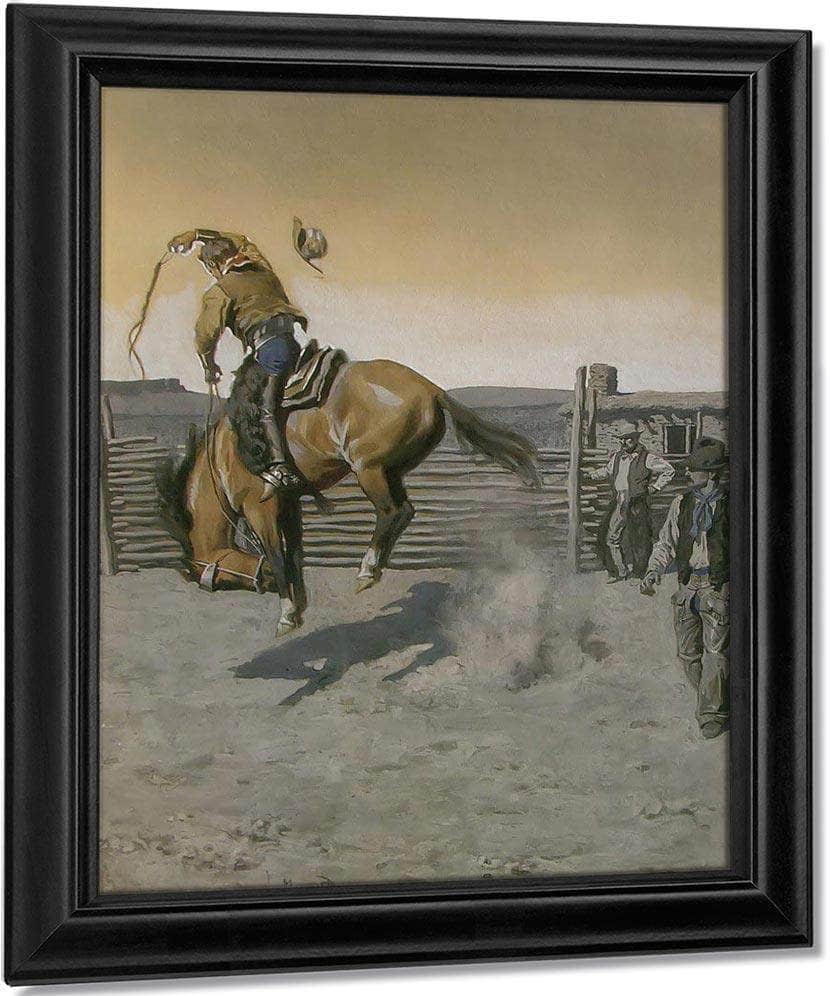 Stay With Him By Maynard Dixon Fine Art Print